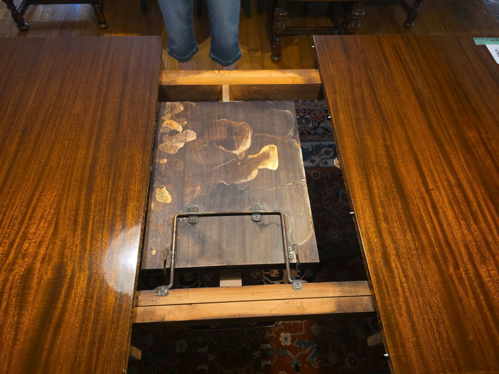 Wood Dining Table with Insert Leaf - image 7 of 13