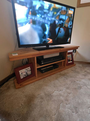 Solid Wood TV and Entertainment Unit - Image 1 of 5