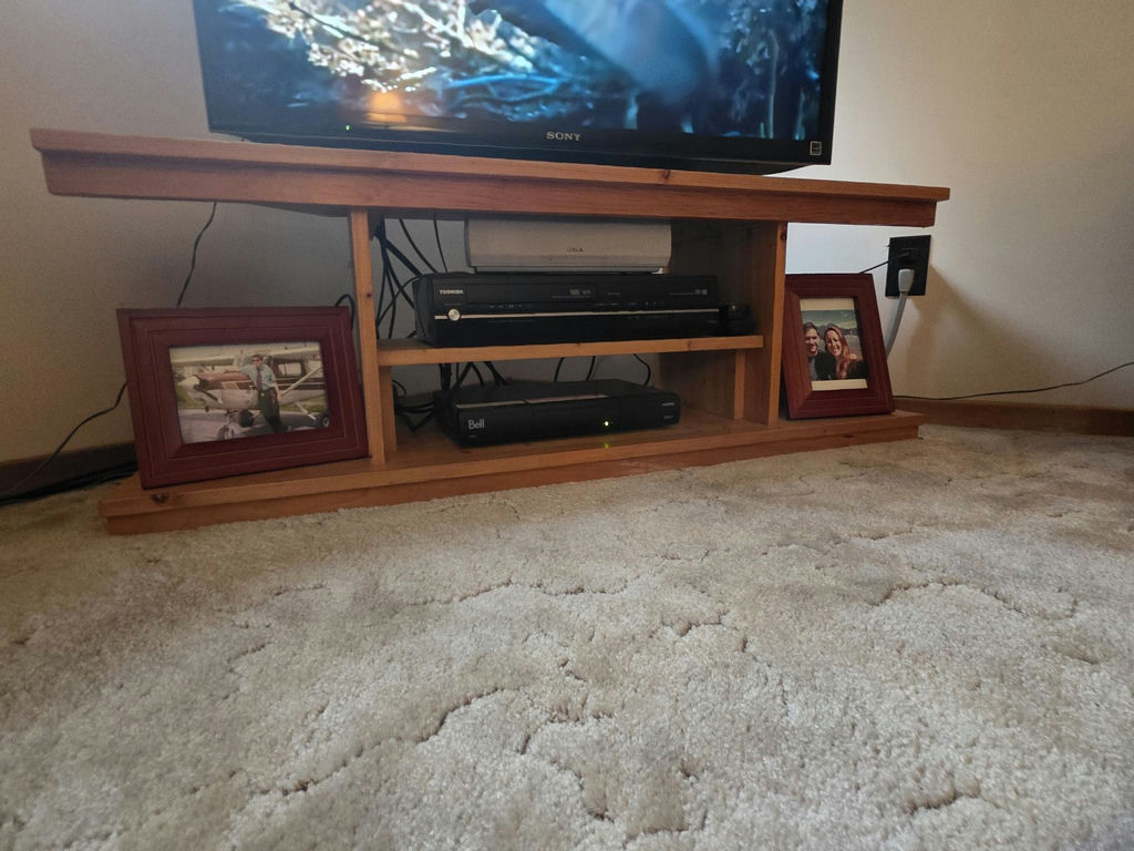 Solid Wood TV and Entertainment Unit - image 2 of 5