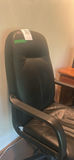 Black Rolling Office Chair - thumbnail 4 of 7