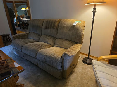 Three-Seat Reclining Sofa - Image 1 of 7