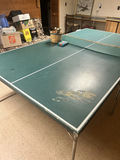 Green Folding Ping Pong Table with Net and Paddles - thumbnail 4 of 11