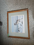 Framed Wolf Wildlife Prints and Feather Artwork - thumbnail 2 of 9