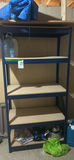 Metal and Particle Board Storage Shelving Unit - thumbnail 1 of 5
