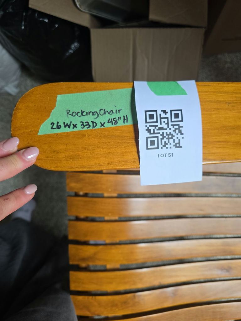 Wooden Rocking Chair - image 7 of 7