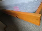 Wood Platform Bed Frame with Like New Endy Mattress - thumbnail 3 of 9
