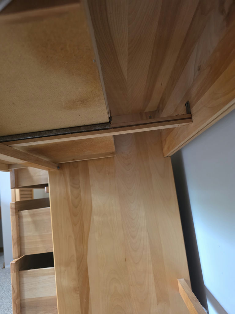 Wooden Desk with Chair - image 4 of 10