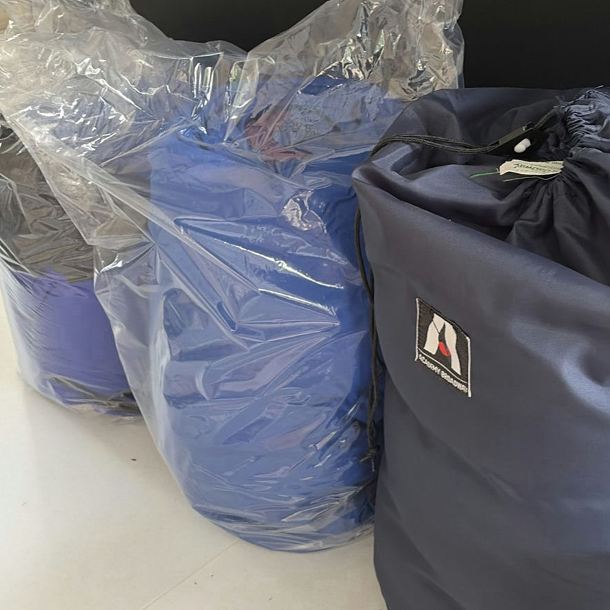 Three Academy Broadway Blue Sleeping Bags - image 3 of 4