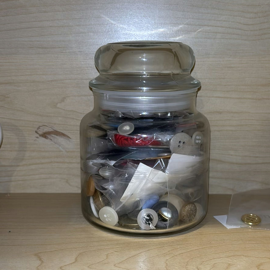 Assorted Ceramic Dishware and Sewing Buttons - image 2 of 9