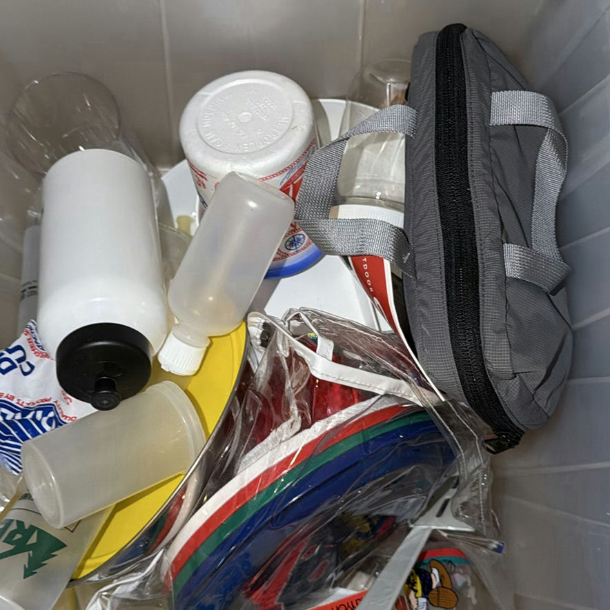 Assorted Kitchen and Household Items Including Kenmore Hand Mixer Box - image 3 of 8