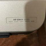 HP Envy 5530 printer with ink cartridges and USB storage devices - thumbnail 7 of 7