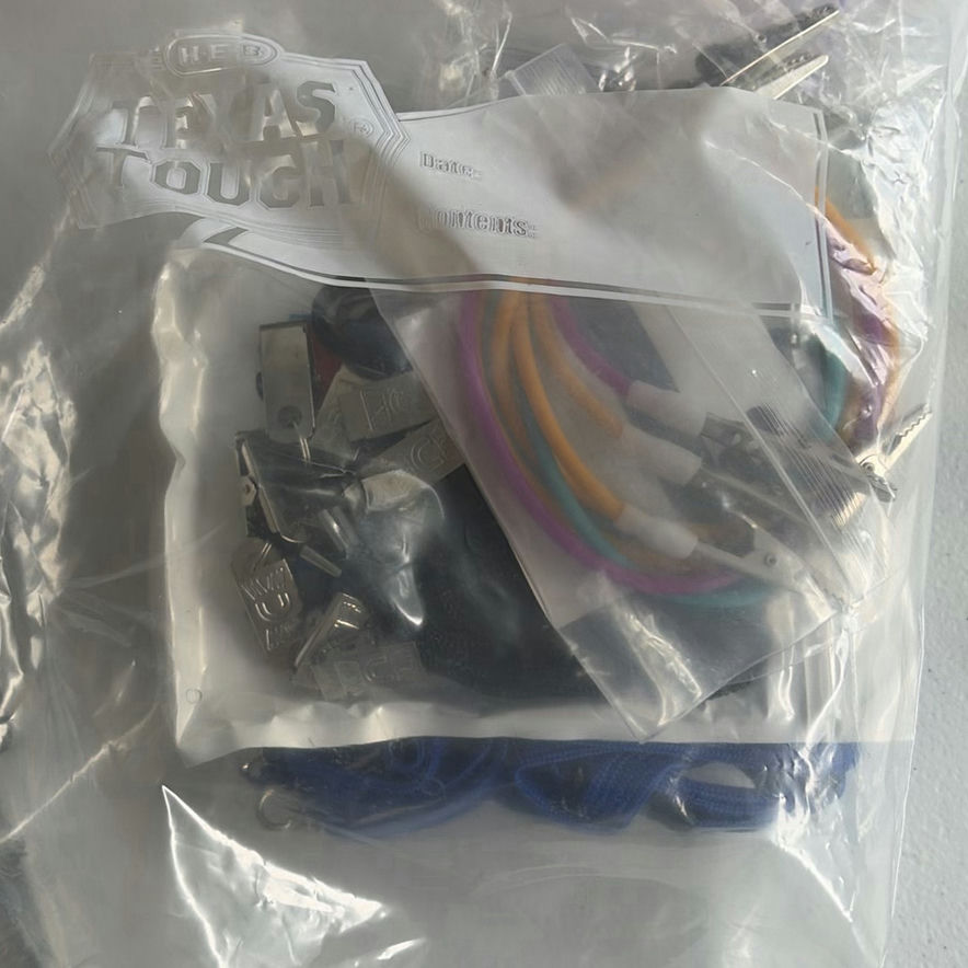 Canvas Laundry Bags and Assorted Fabric and Key Accessories - image 3 of 3