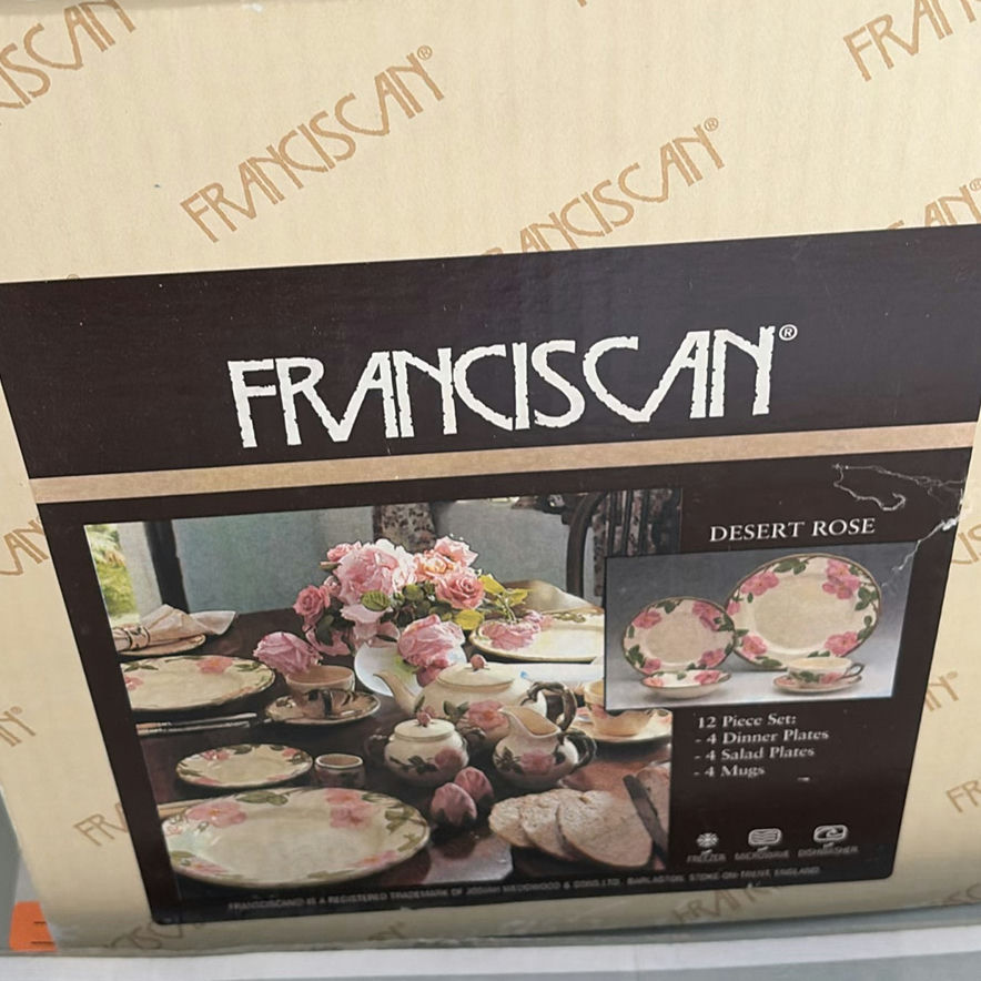Franciscan Desert Rose Dinnerware Sets and CorningWare French White Cookware - image 3 of 5