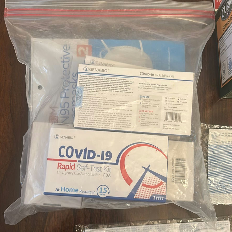 Assorted Face Masks and COVID-19 Rapid Self-Test Kit - image 2 of 5