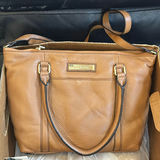 Calvin Klein Leather Tote with Assorted Pouches and Accessories - thumbnail 5 of 8