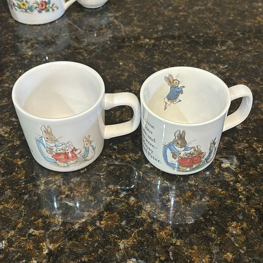 Assorted Ceramic Dishware with Floral Plates, Cups, and Decorative Bowls - image 11 of 14