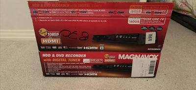 Magnavox HDD and DVD Recorder with Digital Tuner (160GB) - Image 1 of 4
