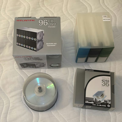 Atlantic CD and DVD Storage Accessories Set - Image 1 of 16