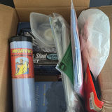 Assorted Camping and Outdoor Gear with Cook Set, Towels, and Pocket Knife - thumbnail 2 of 5