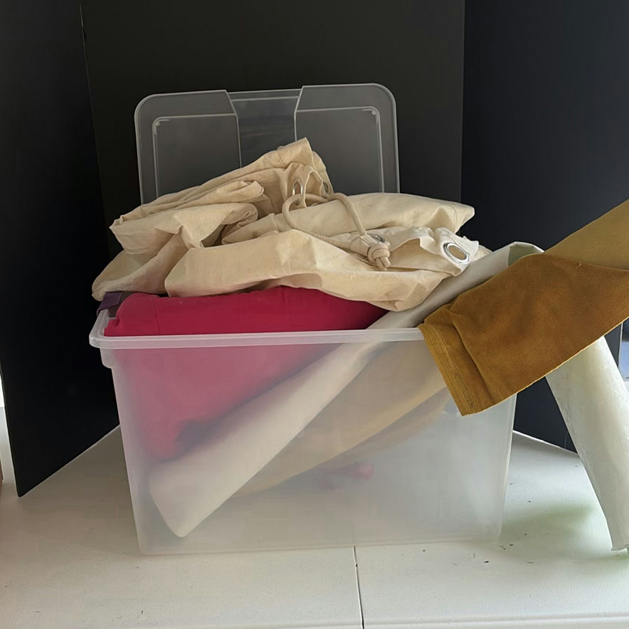 Assorted Canvas and Fabric Textiles - image 1 of 4
