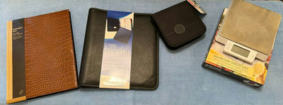 Presentation Book, Ring Binder, Organizer Case, and Digital Scale - Image 1 of 6