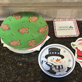 Ceramic Christmas-Themed Bowls and Plates with Glass Jars - thumbnail 10 of 11