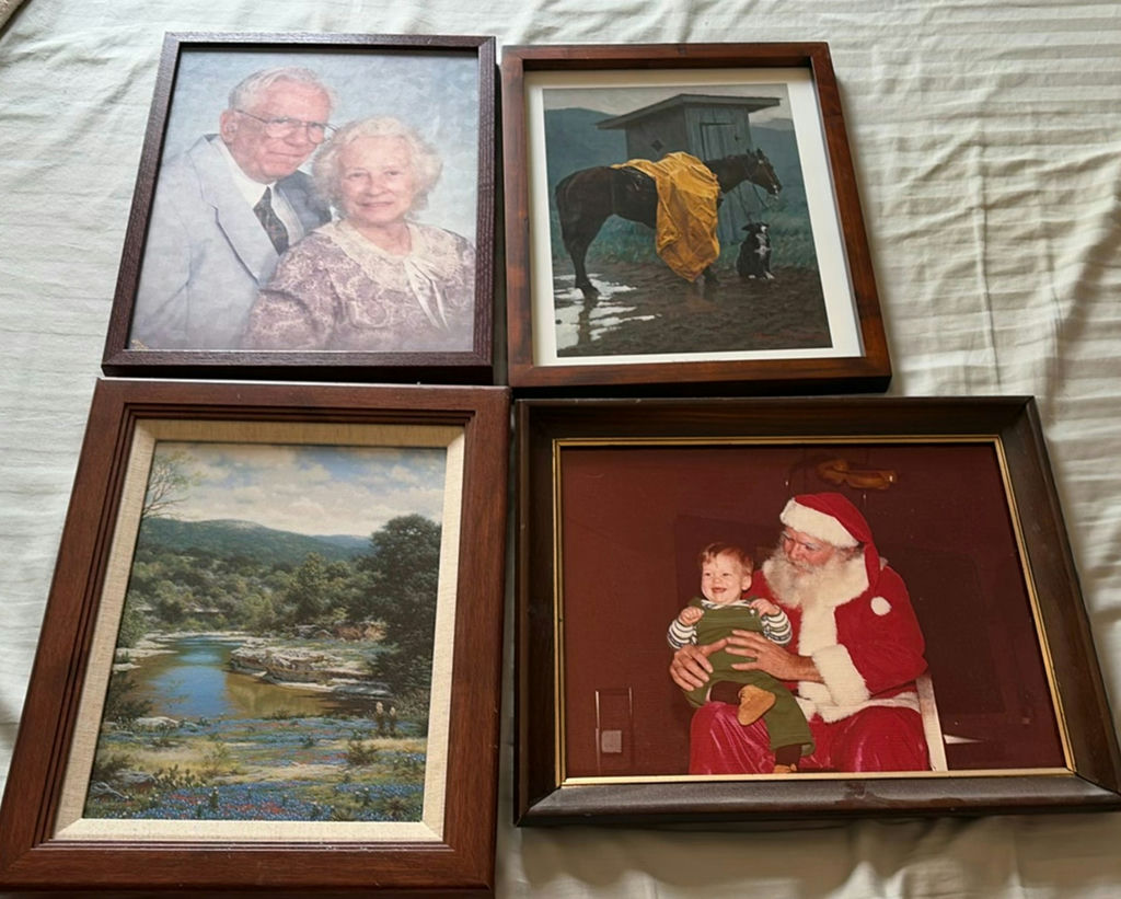 Set of five framed artworks and photographs - image 1 of 6