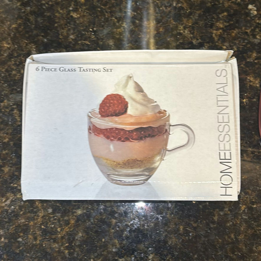 Assorted Kitchen Containers, Funnels, Popcorn Cup, and Glass Tasting Set - image 5 of 5