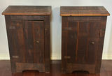 Pair of Wooden Cabinets - thumbnail 1 of 5
