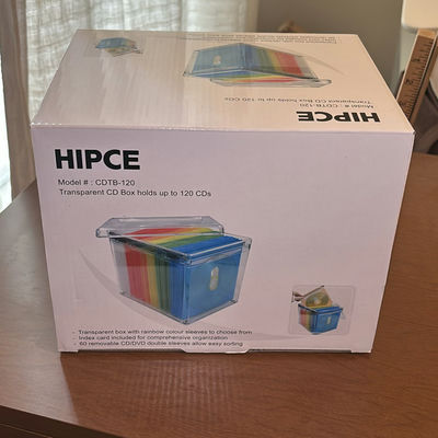 HIPCE CD Storage Box with Assorted Storage Boxes and Picture Frames - Image 1 of 11