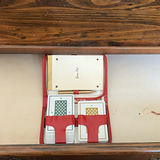Wooden Cabinet with Drawer and Playing Card Set - thumbnail 4 of 10