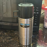 Assorted Glass Kitchen Containers and Thermos Travel Mug - thumbnail 3 of 8