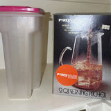 Assorted Kitchen Containers, Pyrex Serving Pitcher, and Fire Extinguisher Spray - thumbnail 2 of 7