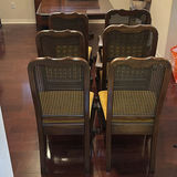 Wooden Dining Table with Eight Chairs - thumbnail 10 of 14