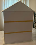 Wooden Dollhouse Shelf and Dritz Chalk Skirt Marker - thumbnail 4 of 8