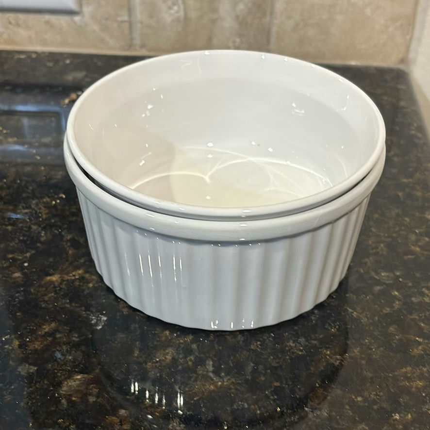 Glass Soufflé Dish, Ceramic Bowls and Ramekins with Kitchen Tools - image 13 of 14