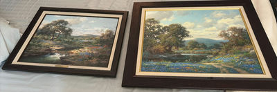 Two Framed Landscape Art Prints by Larry Dyke - Image 1 of 5