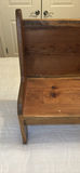 Wooden Bench with Heart Cutout Backrest - thumbnail 3 of 10