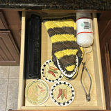 Assorted Decorative Serving Trays, Pot Holders, Oven Mitts, and Trivets - thumbnail 7 of 7