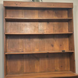 Wooden Hutch Cabinet with Shelving and Bird Sculpture - thumbnail 4 of 5