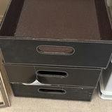 Full-Length Mirror, Storage Bins, and Wicker Basket - thumbnail 6 of 6
