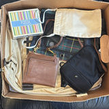 Calvin Klein Leather Tote with Assorted Pouches and Accessories - thumbnail 2 of 8