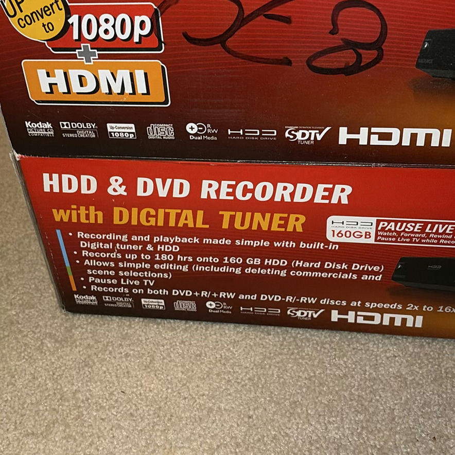 Magnavox HDD and DVD Recorder with Digital Tuner (160GB) - image 4 of 4