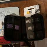HP Envy 5530 printer with ink cartridges and USB storage devices - thumbnail 5 of 7