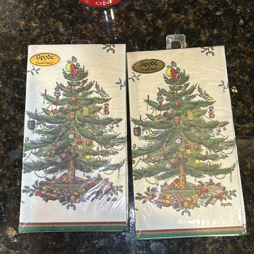 Ceramic Mugs, Christmas Paper Napkins, and Decorative Placemat - image 2 of 5