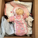 Baby Doll, Infant Clothing, Bottle Holder, and Peter Rabbit Quilt - thumbnail 1 of 6