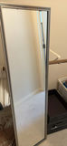 Full-Length Mirror, Storage Bins, and Wicker Basket - thumbnail 2 of 6