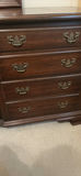 Dark wood dresser with mirror - thumbnail 7 of 7