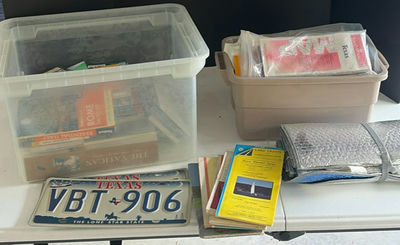 Travel Maps, Guidebooks, **EXCLUDES Texas License Plates** - Image 1 of 5