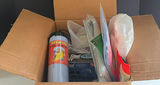 Assorted Camping and Outdoor Gear with Cook Set, Towels, and Pocket Knife - thumbnail 1 of 5